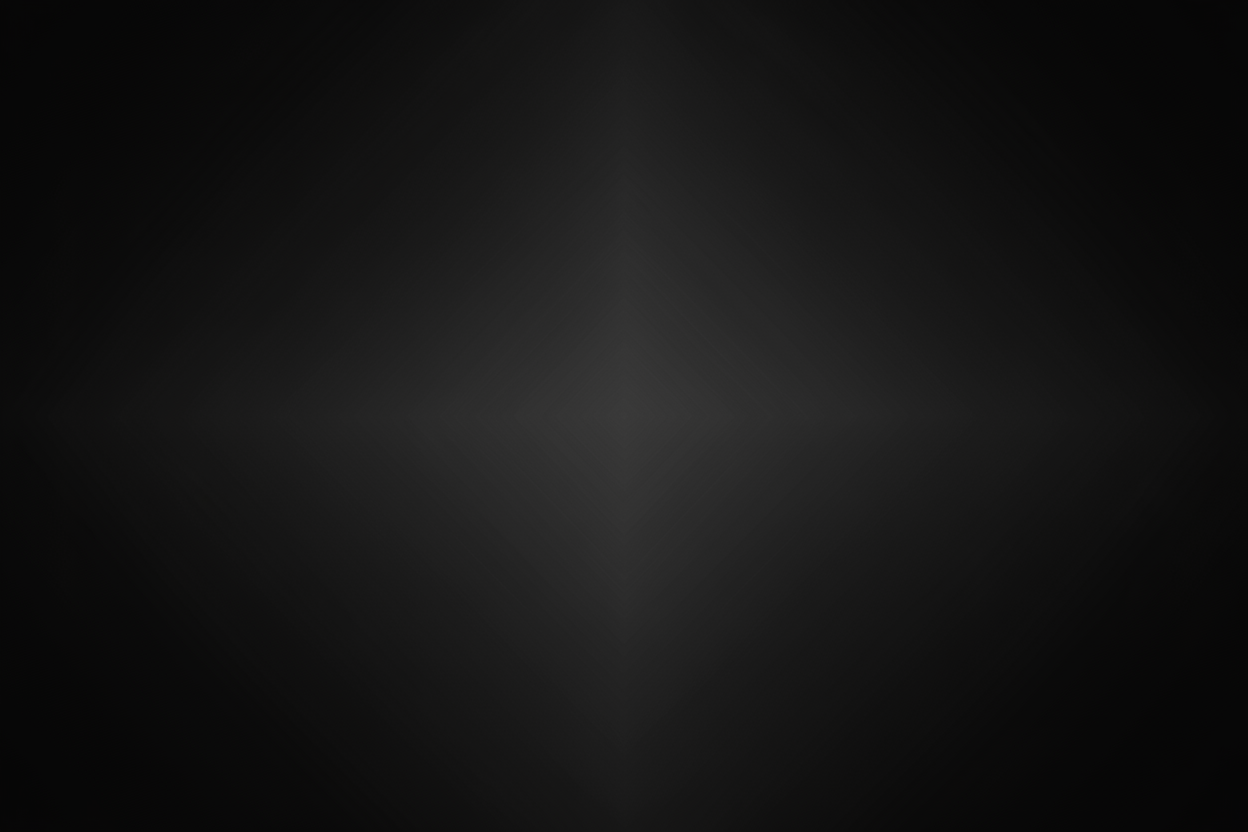 Clean black header banner